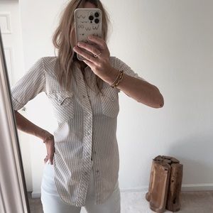 Vintage S/S Western Button Up